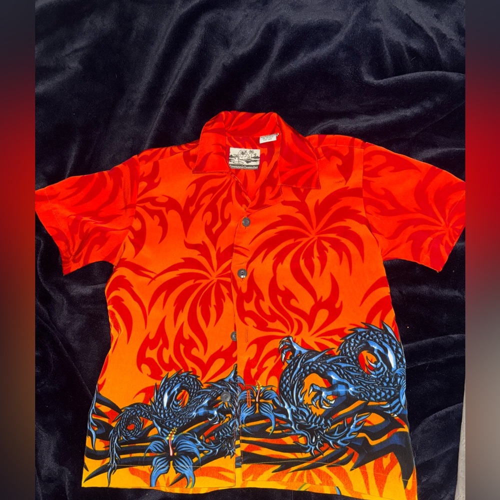 Dragon Boys Button Up
